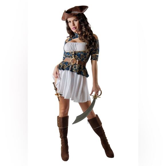 NEW Starline Posh Pirate Costume Size XL - Picture 1 of 5